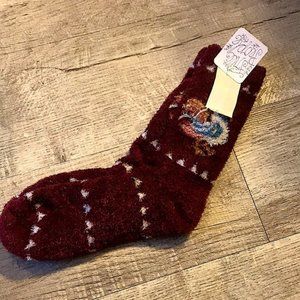 NWT Free People Rooster Everglades Slipper Socks